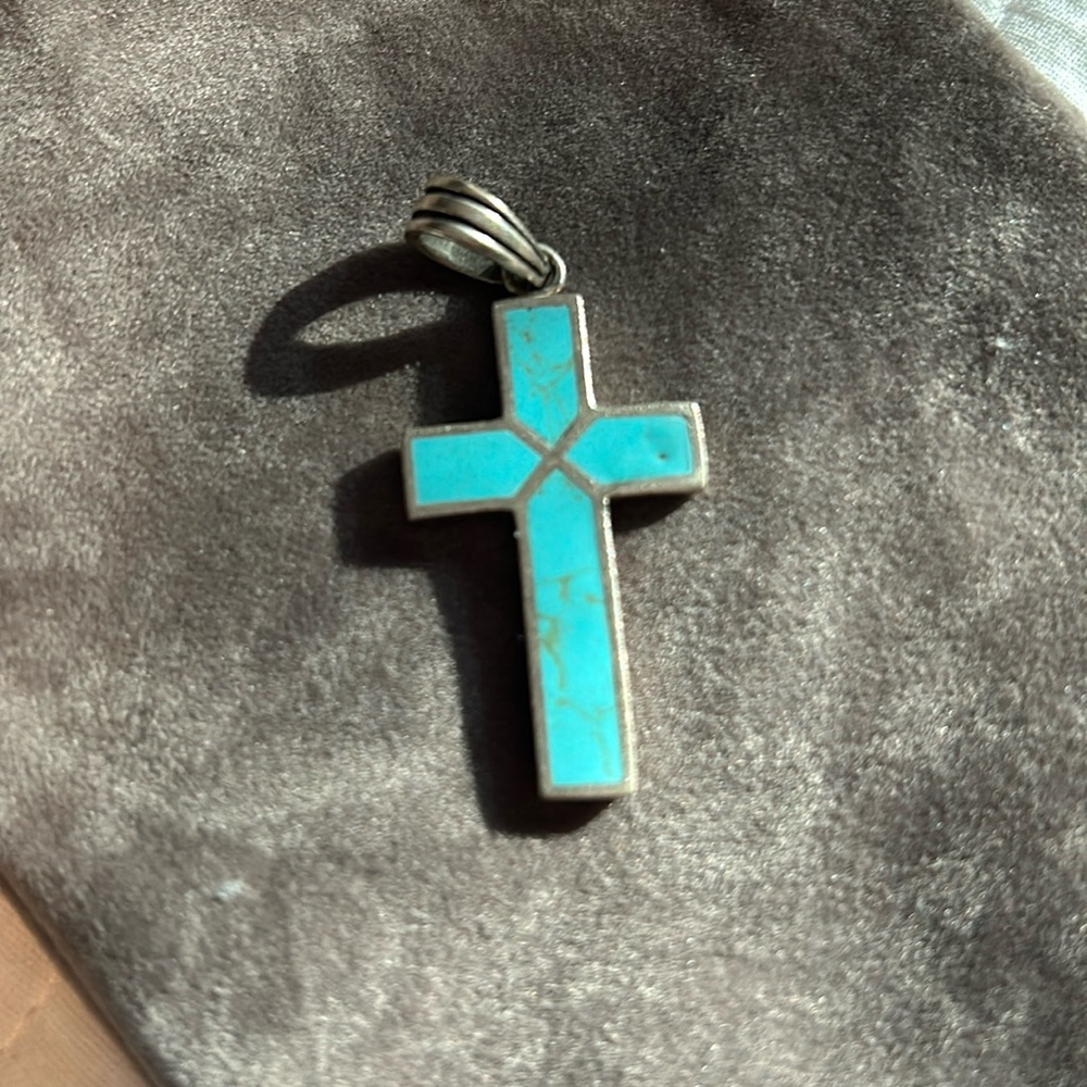 Turquoise Cross